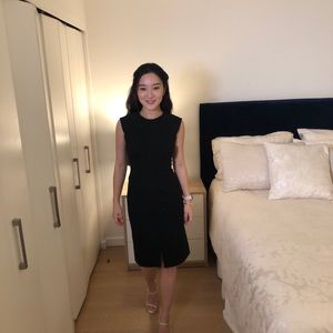 MM Lafleur essential collection black dress